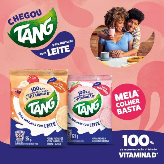 Tang Para Misturar com Leite Maça, Banana e Mamão Pacote 125g - Imagem em destaque