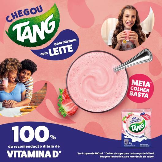 Tang Para Misturar com Leite Morango Pacote 125g - Imagem em destaque