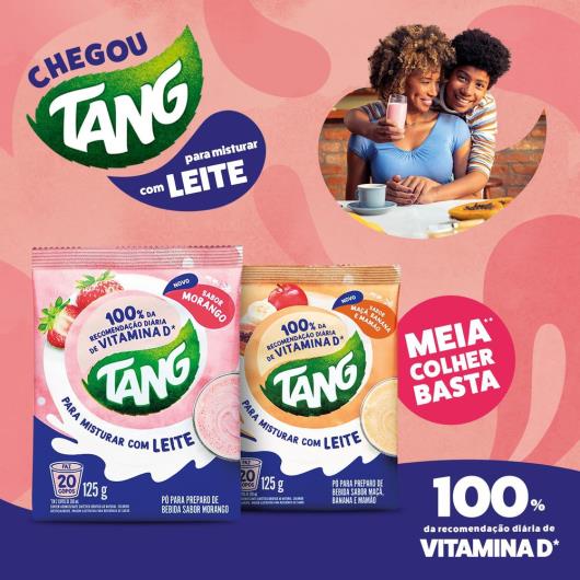 Tang Para Misturar com Leite Morango Pacote 125g - Imagem em destaque