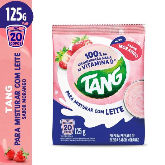 Tang Para Misturar com Leite Morango Pacote 125g - Imagem em destaque