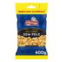 Amendoim Frito Salgado sem Pele Elma Chips Pacote 400g Embalagem Econômica