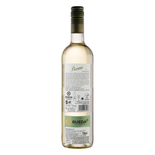 Vinho Espanhol Branco Seco Beronia Verdejo Rueda Garrafa 750ml - Imagem em destaque