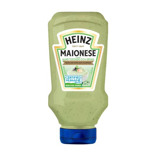 Maionese Alho Tostado com Ervas Heinz Squeeze 215g - Imagem em destaque