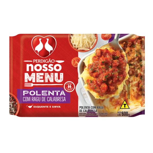 Polenta com Ragu de Calabresa Perdigão Nosso Menu Pacote 600g - Imagem em destaque