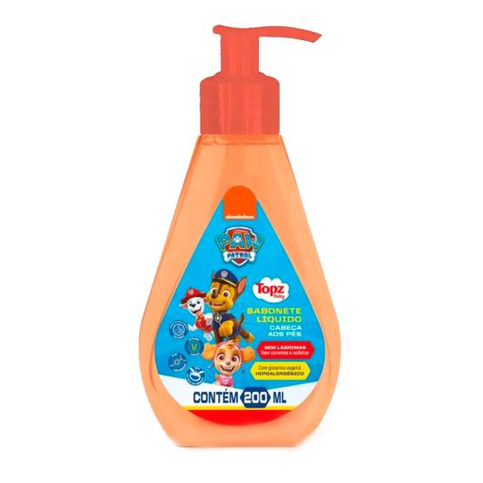 Sabonete Liquido Topz Baby Patrulha Canina Frasco 200ml - Imagem em destaque