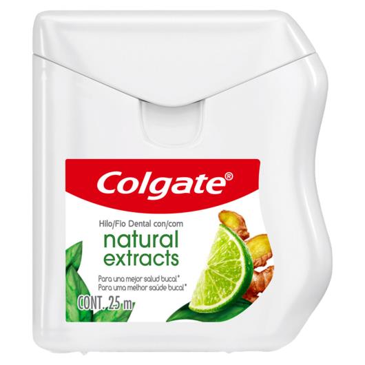 Fio dental citrus gengiva Colgate Natural Extracts 25 Metros - Imagem em destaque