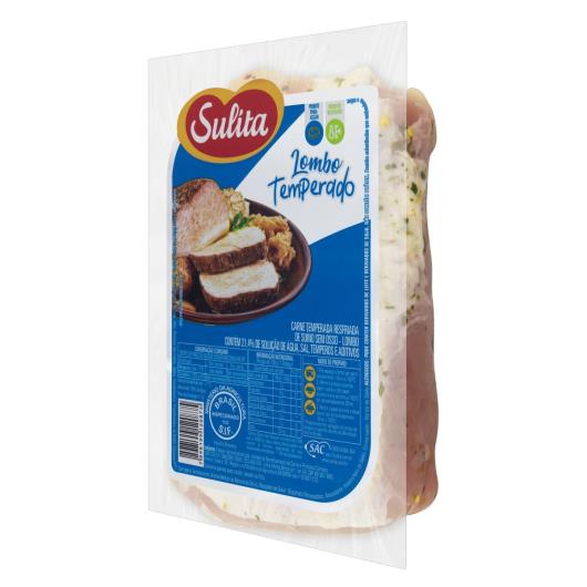 Lombo Suíno Resfriado Temperado sem Osso Sulita 800g - Imagem em destaque