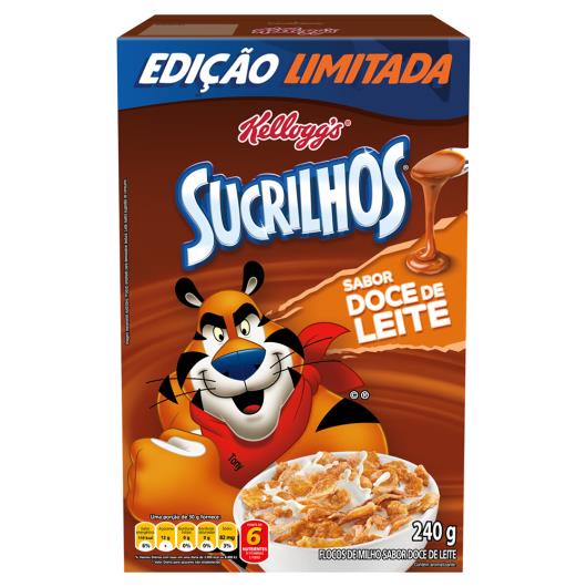 Cereal Matinal Doce de Leite Kellogg's Sucrilhos Caixa 240g - Imagem em destaque