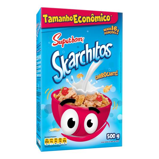 Cereal Matinal Superbom Skarchitos Caixa 500g Tamanho Econômico - Imagem em destaque