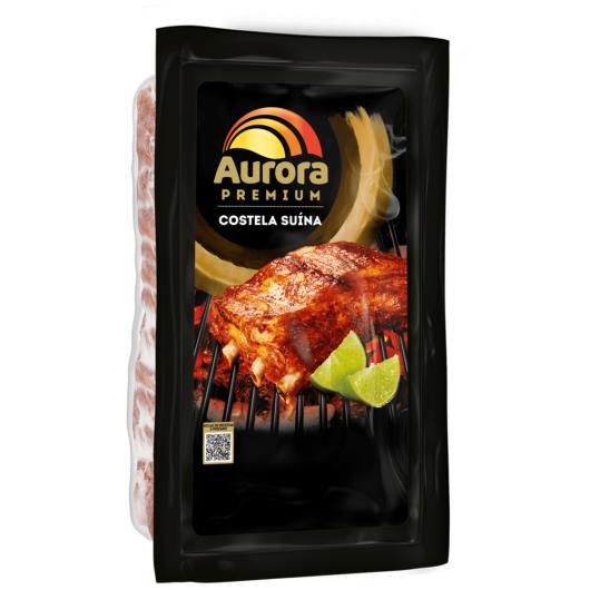 Costela Suína Aurora Premium Congelado 600g - Imagem em destaque