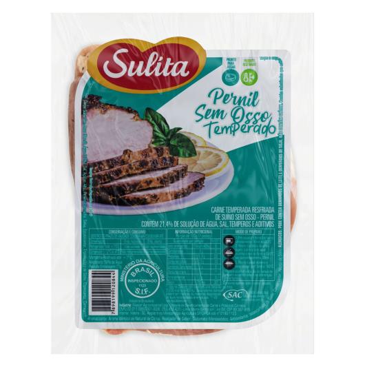 Pernil Suíno Resfriado Temperado sem Osso Sulita 700G - Imagem em destaque