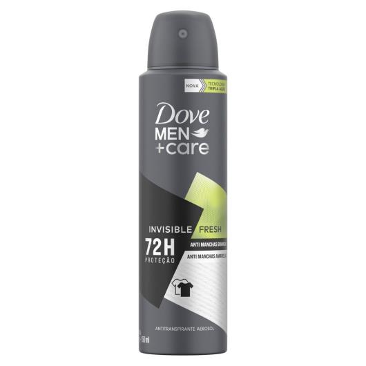 Desodorante Aerosol Dove Men+Care Invisible Fresh 150ml - Imagem em destaque