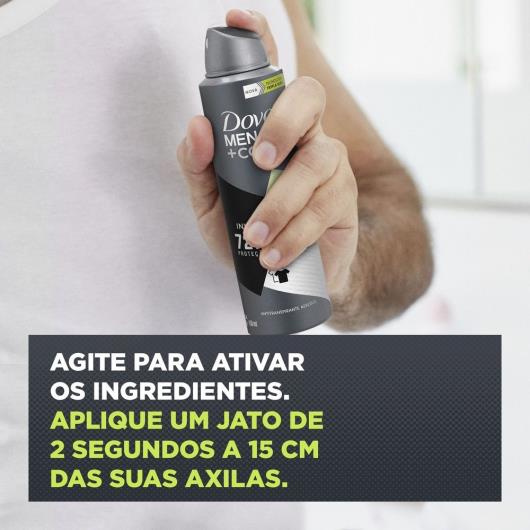 Desodorante Aerosol Dove Men+Care Invisible Fresh 150ml - Imagem em destaque