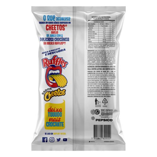 Batata Frita Ondulada Cheetos Elma Chips Ruffles Pacote 70g - Imagem em destaque