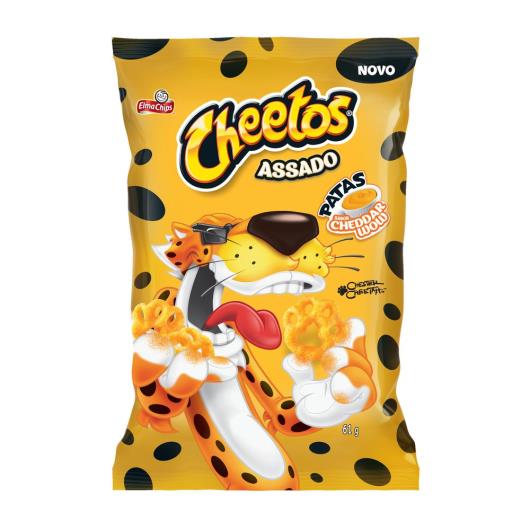 Salgadinho de Milho Cheddar Wow Patas com Anitta Elma Chips Cheetos Pacote 61g - Imagem em destaque