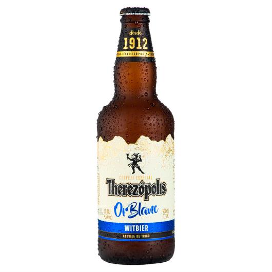 Cerveja or blanc witbier Therezópolis garrafa 500ml - Imagem em destaque