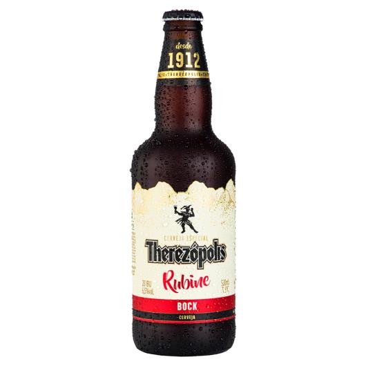 Cerveja Bock Rubine Therezópolis Garrafa 500ml - Imagem em destaque