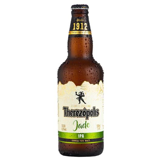 Cerveja IPA Puro Malte Jade Therezópolis Garrafa 500ml - Imagem em destaque