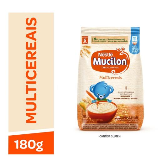 Cereal Infantil Mucilon Multicereais 180g - Imagem em destaque
