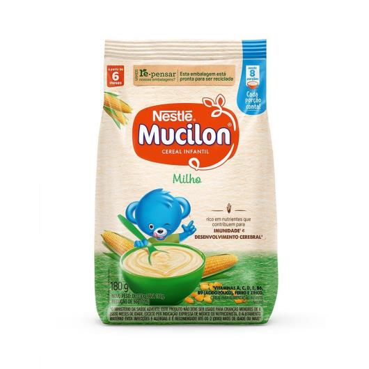 Cereal Infantil Milho Mucilon Pacote 180g - Imagem em destaque