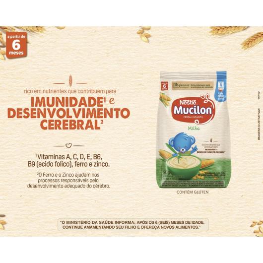 Cereal Infantil Milho Mucilon Pacote 180g - Imagem em destaque