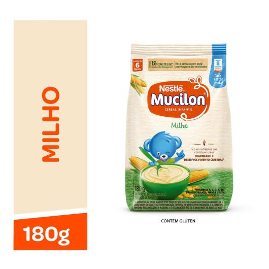 Cereal Infantil Milho Mucilon Pacote 180g - Imagem em destaque