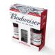 Kit Cerveja Budweiser 330ml 2 Un + Copo Budweiser Vidro 350ml 1 Un - Imagem 7898700710656.png em miniatúra