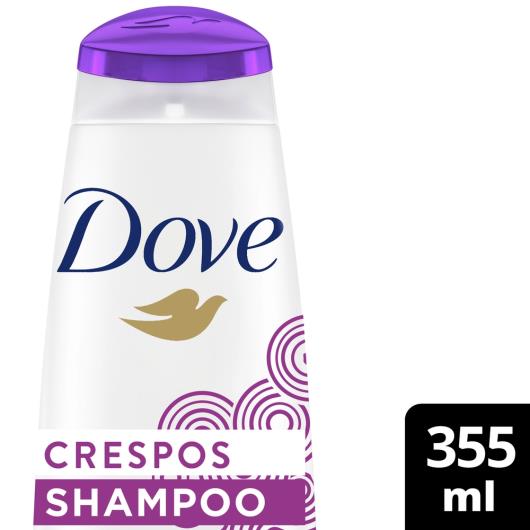 Shampoo Dove Texturas Reais Crespos Frasco 355ml - Imagem em destaque