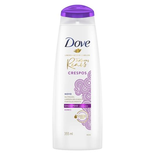 Shampoo Dove Texturas Reais Crespos Frasco 355ml - Imagem em destaque