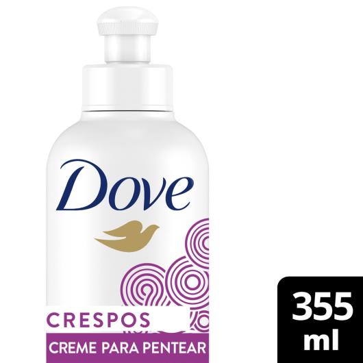 Creme para Pentear Dove Texturas Reais Crespos Frasco 355ml - Imagem em destaque