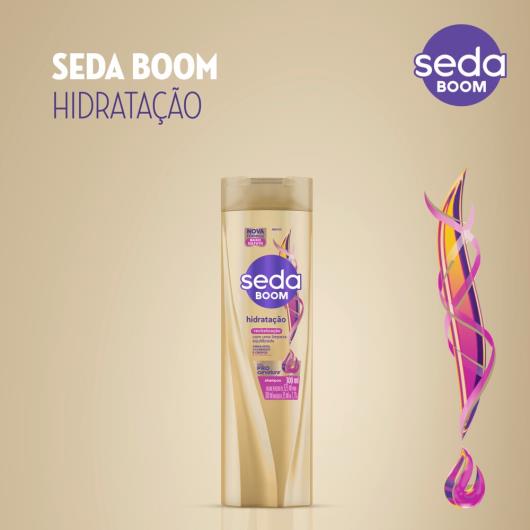 Shampoo Seda Boom Hidratação Revitalização Frasco 300ml - Imagem em destaque