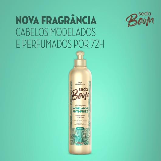 Creme para Pentear Seda Boom Modelador Antifrizz Frasco 350ml - Imagem em destaque