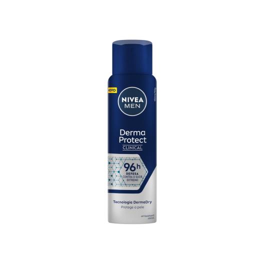 NIVEA Antitranspirante Derma Protect Clinical Masculino 150ml - Imagem em destaque