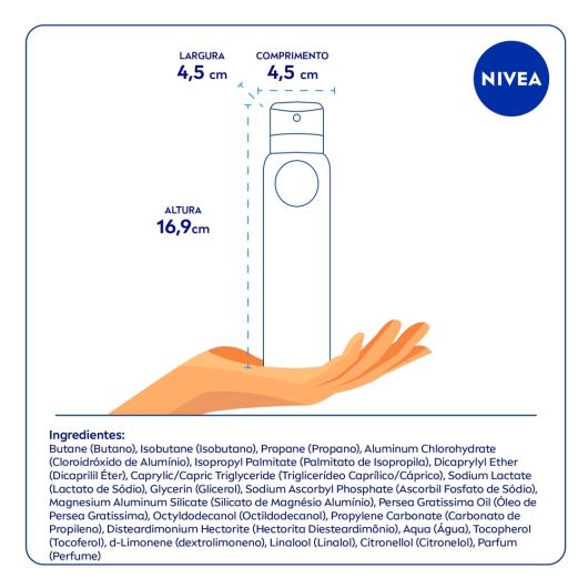 NIVEA Antitranspirante Derma Protect Clinical Masculino 150ml - Imagem em destaque