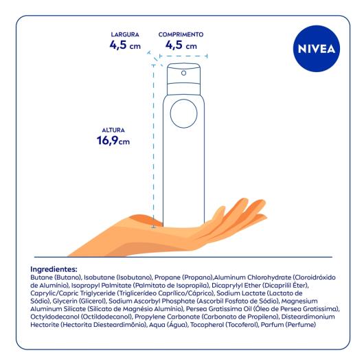 NIVEA Antitranspirante Derma Protect Clinical Feminino 150ml - Imagem em destaque