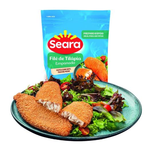 Filé de Tilápia Empanada Seara Pescados 400g - Imagem em destaque