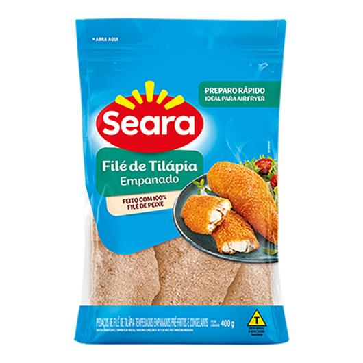 Filé de Tilápia Empanada Seara Pescados 400g - Imagem em destaque