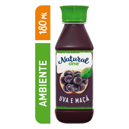 Suco Uva e Maçã Natural One Ambiente Garrafa 180ml - Imagem em destaque