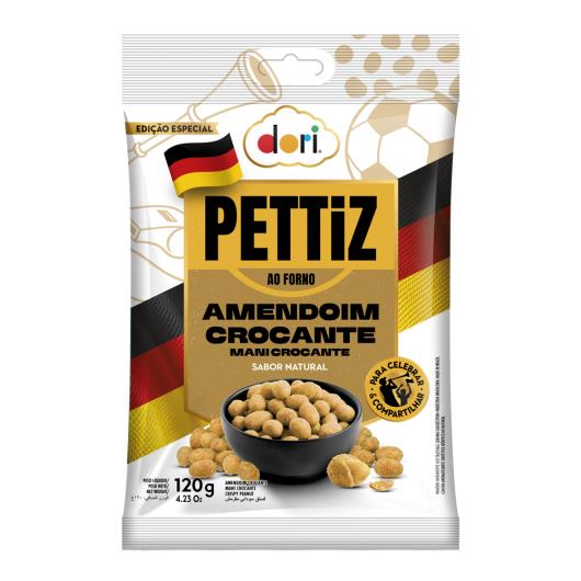 Amendoim Crocante Natural Dori Pettiz Pacote 120g - Imagem em destaque