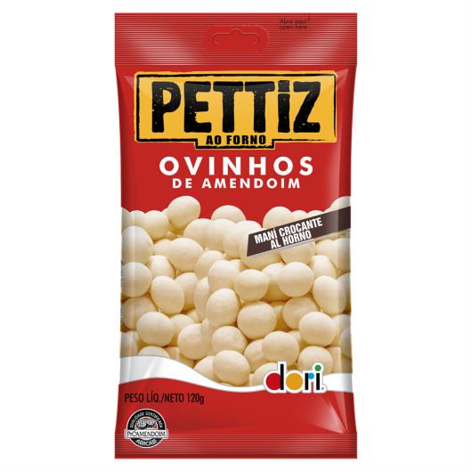 Ovinhos de Amendoim Crocante Dori Pettiz Pacote 120g - Imagem em destaque