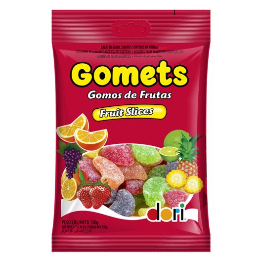 Bala de Goma Frutas Sortidas Fruit Slices Dori Gomets Pacote 150g - Imagem em destaque