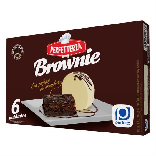 Brownie Congelado Perfetto Perfetteria Caixa 360g 6 Unidades - Imagem em destaque