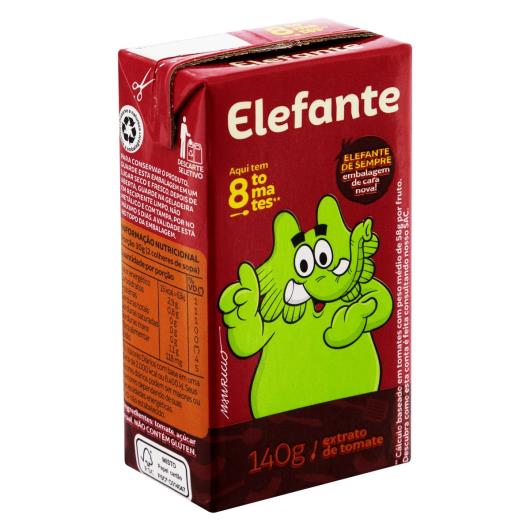 Extrato de Tomate Elefante Caixa 140g - Imagem em destaque