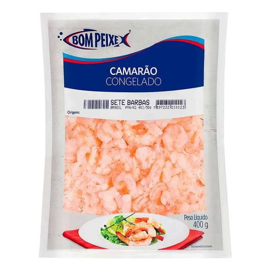 Camarão Congelado Sete Barbas Bom Peixe 400g - Imagem em destaque