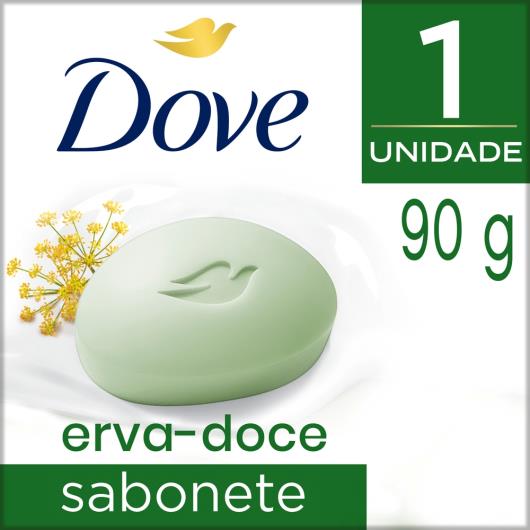 Sabonete Barra Erva-Doce e Camomila Dove Caixa 90g - Imagem em destaque