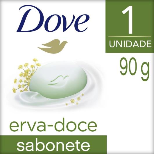 Sabonete Barra Erva-Doce e Camomila Dove Caixa 90g - Imagem em destaque