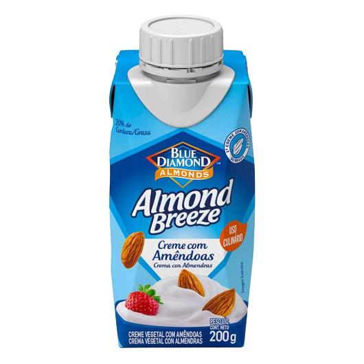 Creme Culinário Almond Breeze Com Amêndoas 100% Vegetal 200g - Imagem em destaque