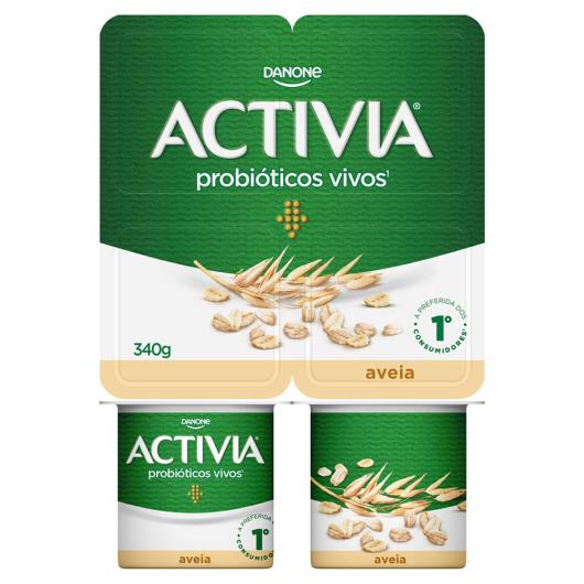 Activia Polpa Aveia 340g 4 unidades - Imagem em destaque