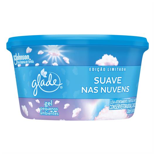 Odorizador de Ambiente Gel Suave nas Nuvens Glade Pote 70g - Imagem em destaque