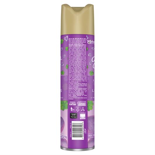 Odorizador de Ambiente Aerossol Livre, Leve e Lilás Glade Frasco 360ml - Imagem em destaque